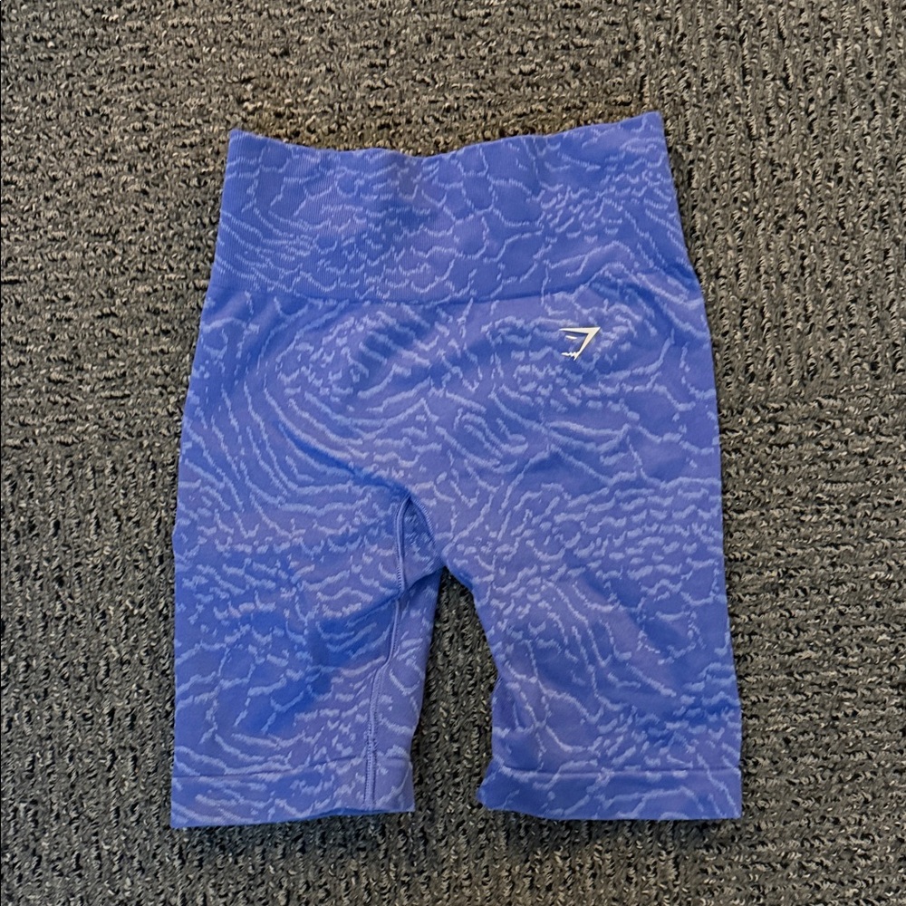 Gymshark Blue Biker Shorts